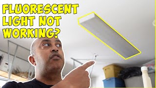 How to fix quotANYquot fluorescent Light  Ballast Replacement [upl. by Akinwahs]