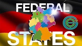 STATES Bundesländer of GERMANY EXPLAINED Geography Now [upl. by Lehplar]