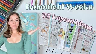 25 Hobonichi Weeks Layout Ideas  Inspiration for Your Journal  2024 [upl. by Krm747]