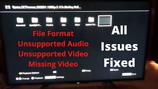 How to Fix Unsupported File Format and Missing Files on Smart TVs [upl. by Bertold]