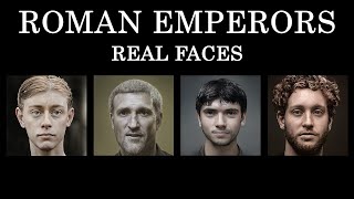 Roman Emperors  Real Faces  Ancient Rome [upl. by Ahsenet]