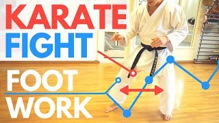 HOW TO CONTROL A FIGHT  Karate Footwork — Jesse Enkamp [upl. by Orpah]