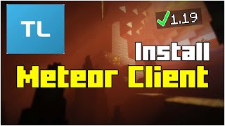 How To Get Meteor Client in Tlauncher 1194 2023 [upl. by Annod730]