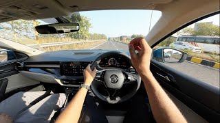 Skoda Slavia 15 TSI Drive Impressions  Gagan Choudhary [upl. by Rodolph]