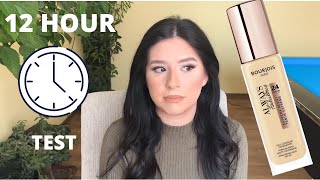 Bourjois Always Fabulous 24H Foundation Review  12 H TEST  M Beauty [upl. by Fusco]