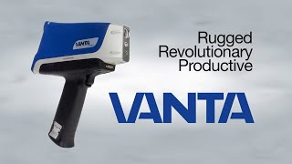 Vanta™ Handheld XRF Analyzer  Rugged Revolutionary Productive [upl. by Jasun]