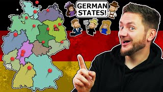 Every GERMAN State Explained Pronunciation amp Bundesländer [upl. by Inva495]