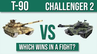 T90 vs Challenger 2  Which MBT is better [upl. by Teahan512]