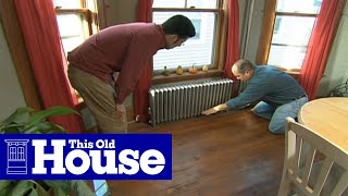 How to Quiet a Banging Steam Radiator  This Old House [upl. by Kreegar217]