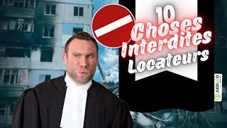 10 choses interdites aux locateurs de logement du Québec [upl. by Shugart]