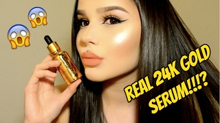 24K GOLD SERUM  Luxury beauty product [upl. by Amethist75]