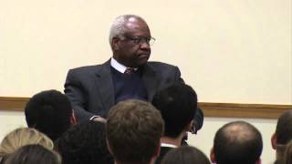 Justice Clarence Thomas visits HLS [upl. by Giovanna]