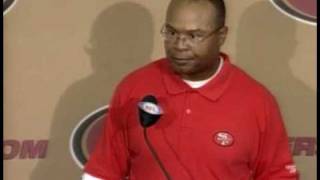 Mike Singletary Post Game after Seahawks [upl. by Katrine792]