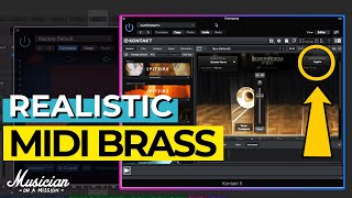 How to Make MIDI Brass Sound Realistic [upl. by Haimerej]