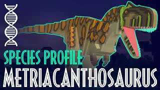 METRIACANTHOSAURUS 【 Paleocraft 】 Dinosaur Minecraft [upl. by Larrej991]