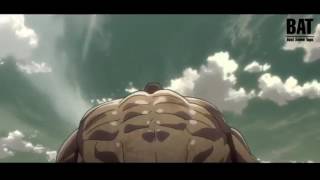 Attack on titan Eren vs The Armored Titan full fight [upl. by Airun703]