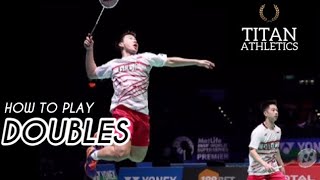 Badminton  How to Play Doubles [upl. by Nailliw685]