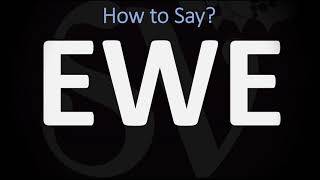 How to Pronounce Ewe CORRECTLY [upl. by Ottavia]