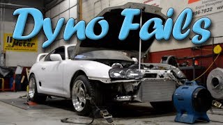 BIG Dyno Fails Engine Explosion Compilation [upl. by Ardnohs]