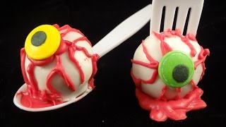 Eye Ball Cake Popswith yoyomax12 [upl. by Fronniah]