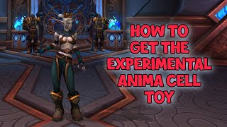 WoW Shadowlands 91  How To Get The Experimental Anima Cell Toy  Torghast [upl. by Cadal965]