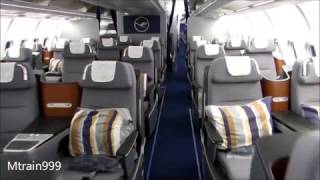 Lufthansa A330300 cabin tour V2 [upl. by Kra808]