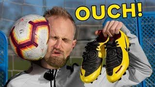 Target Challenge  Nike T90 Laser football boots [upl. by Hugues]