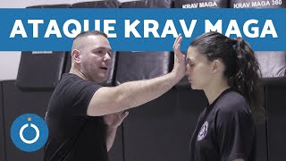 Aprender ATAQUES BÁSICOS en Krav Maga  TUTORIAL EN ESPAÑOL [upl. by Nyvar367]