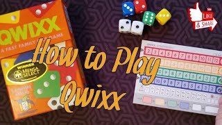 How to play Qwixx [upl. by Alrac311]