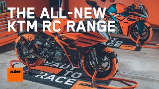 THE ALLNEW KTM RC RANGE  KTM [upl. by Onibas39]