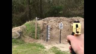 Shooting 50AE Gold Desert Eagle With One Hand [upl. by Pena]