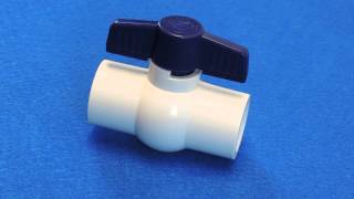 PVC Ball Valve  SLIP x SLIP [upl. by Midas]