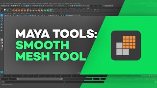 Mayas Smooth Mesh Tool [upl. by Cid]