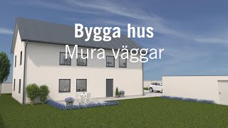 Bygga hus – Mura väggar [upl. by Gerrard]