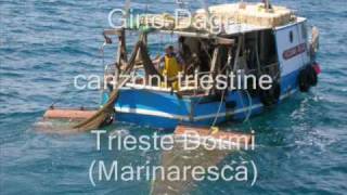 Gino Dagri  canzoni triestine  Trieste Dormi Marinaresca [upl. by Oah]