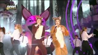 일비스Ylvis  The Fox at 2013 MAMA [upl. by Adnirb]