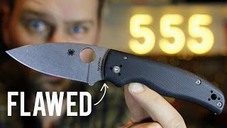 The Spyderco Shaman is Overrated Knife Review amp Comparison by 555 Gear [upl. by Otrevlig]