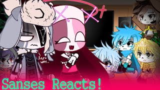 Sans Aus Reacts To Amazing Sarvente’s MidFight Masses  Friday Night Funkin  Part 1 [upl. by Falk]