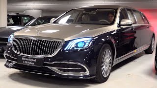 2020 Mercedes Maybach S650 Pullman Limited 1 of 2  V12 Full Review Interior Exterior Security [upl. by Ahsiri]