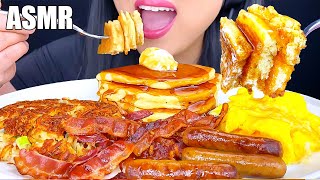 ASMR AMERICAN BREAKFAST MUKBANG  Eating Show  ASMR Phan [upl. by Zippel478]