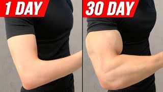 Get Bigger Arms In 30 DAYS   Home Workout [upl. by Oswell]