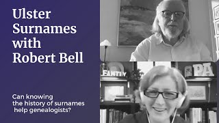 Ulster Surnames with author Robert Bell [upl. by Nutter]