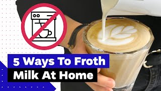 How To Froth Milk At Home Best Milk Frothers Review [upl. by Occer804]