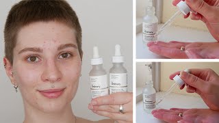 How to use The Ordinary Hyaluronic Acid and Niacinamide [upl. by Hanus2]