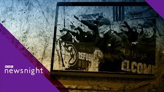 The rise of the extreme farright in Britain  BBC Newsnight [upl. by Hawthorn102]