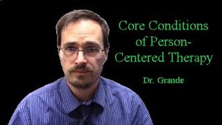 Three Core Conditions in Counseling  Carl Rogers Person Centered Therapy [upl. by Yregram205]