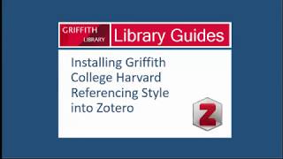 Harvard referencing with Zotero [upl. by Nnayllek]