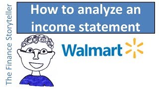 How to analyze an income statement  Walmart example case study [upl. by Cheryl]