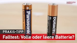 Batterie testen ohne Messgerät  Praxistipp  CHIP [upl. by Hoo]