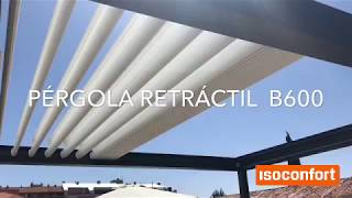 Pergola Bioclimatica Retractil Funciones [upl. by Ailito663]